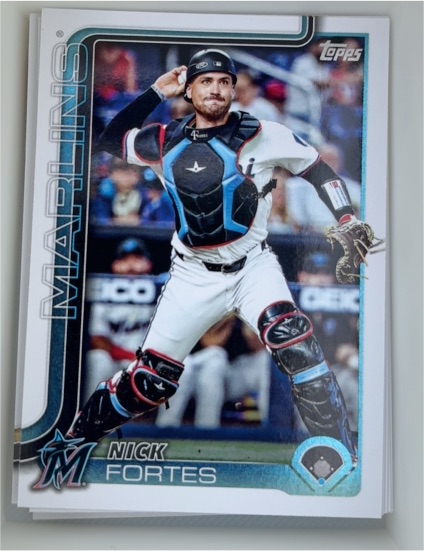 2025 Topps Series 2 #523 Nick Fortes — front