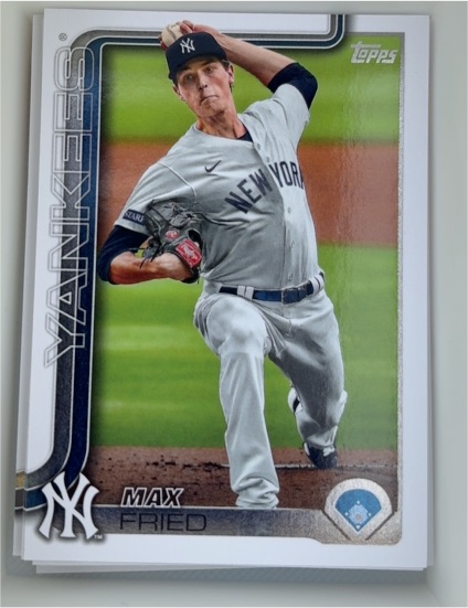 2025 Topps #609 Max Fried — front