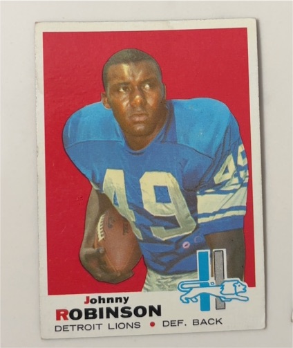 1969 Topps #145 Johnny Robinson — front
