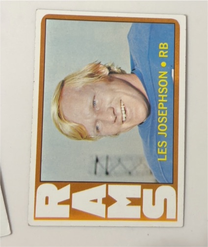 1972 Topps #247 Les Josephson — front
