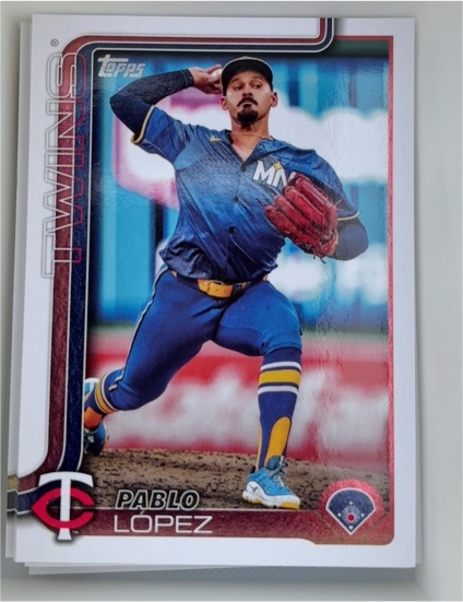 2025 Topps #662 Pablo Lopez — front