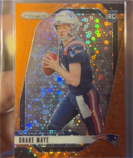 2024 Panini Prizm #329 Drake Maye — front