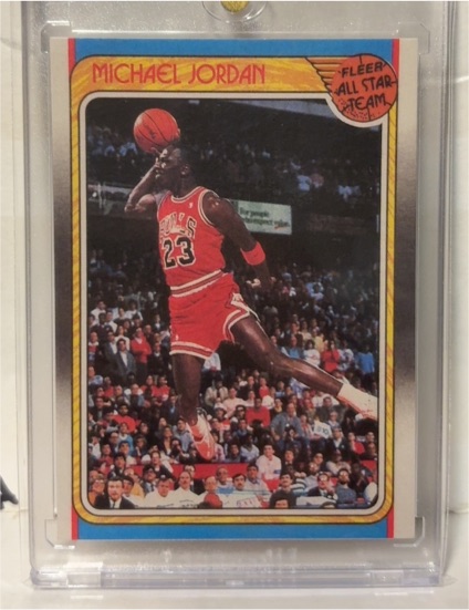 1988 Fleer #120 Michael Jordan — front