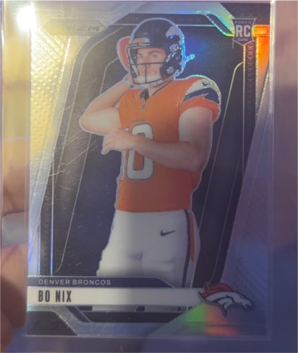 2024 Panini Prizm Rookie Variations #5 Bo Nix — front