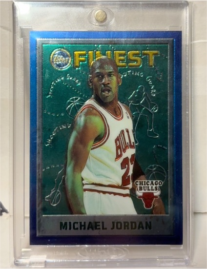1995 Topps Finest #229 Michael Jordan — front