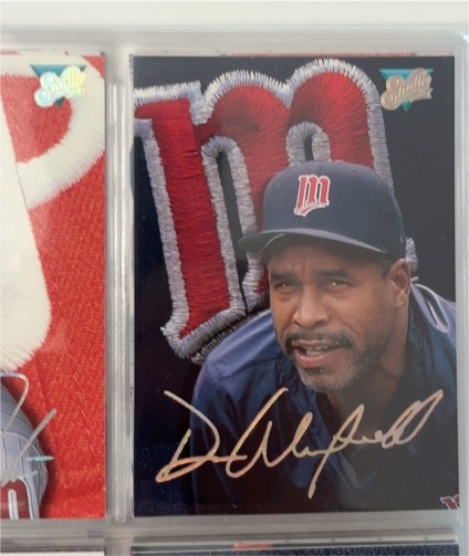 1993 Leaf Studio #77 Dave Winfield — front