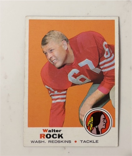1969 Topps #136 Walter Rock — front