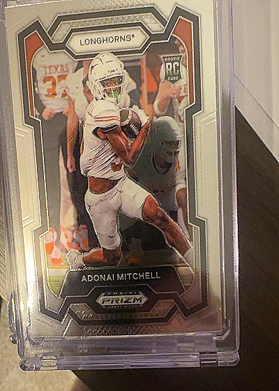 2024 Panini Prizm Draft Picks #176 Adonai Mitchell — front
