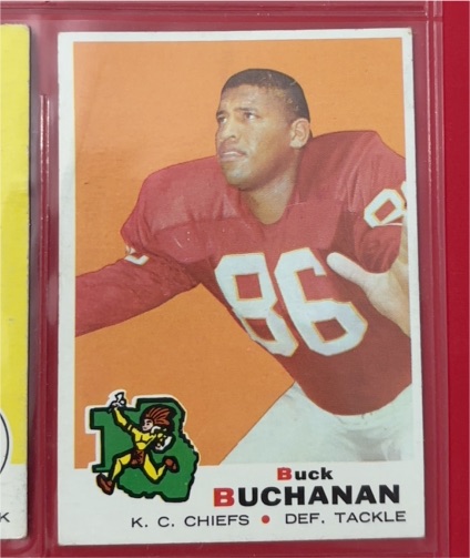 1969 Topps #222 Buck Buchanan — front