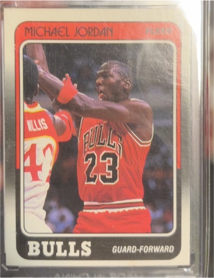 1988-89 Fleer #17 Michael Jordan — front
