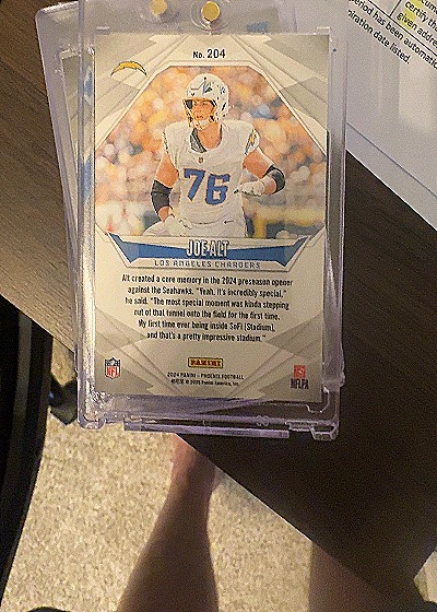 2024 Panini Prizm #204 Joe Acp — back
