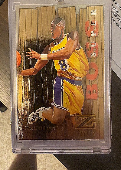 1997-98 SkyBox Z-Force #3 Kobe Bryant — front