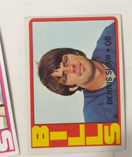 1972 Topps #238 Dennis Shaw — front