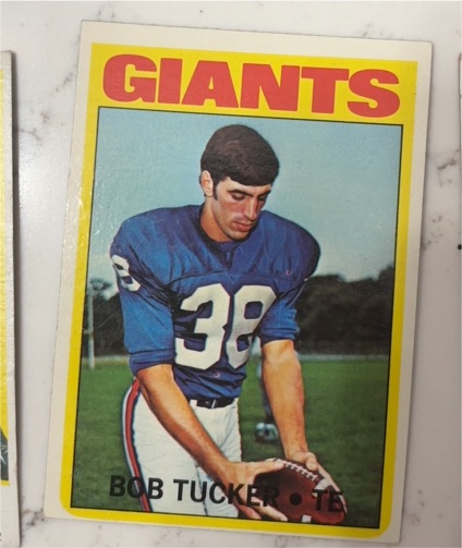 1972 Topps #185 Bob Tucker — front