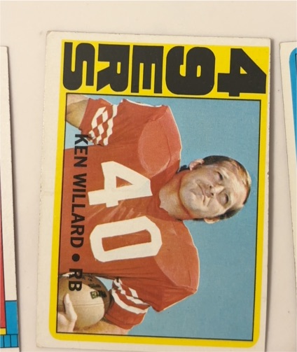 1972 Topps #234 Ken Willard — front