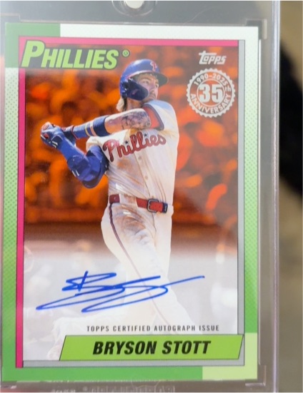2025 Topps Series 2 #90A-BS Bryson Stott — front