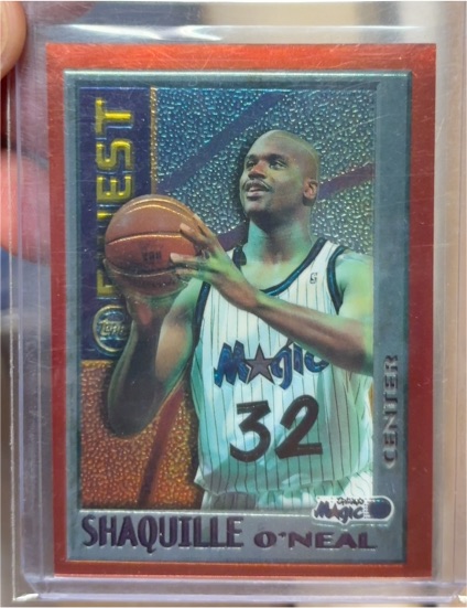 1995-96 Topps Finest Mystery #M22 Shaquille O'Neal — front