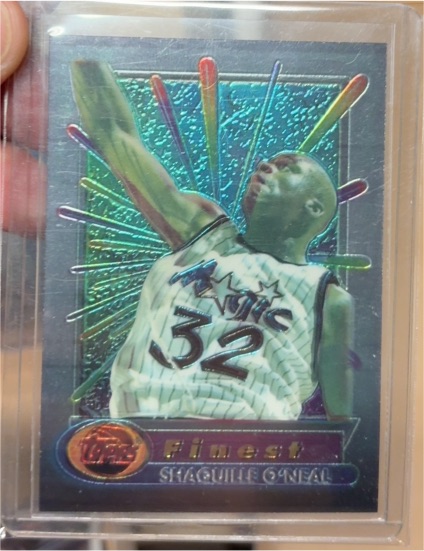 1994 Topps Finest #32 Shaquille O'Neal — front