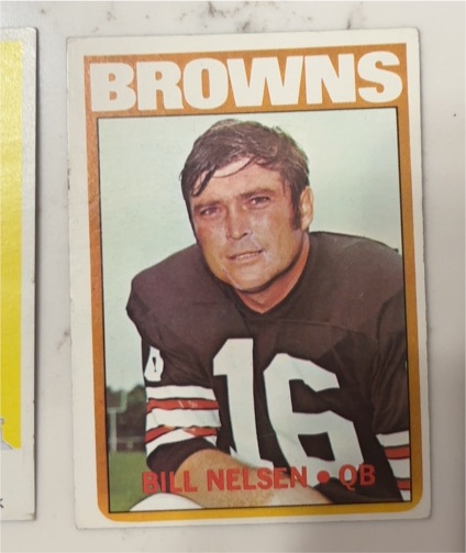 1972 Topps #211 Bill Nelsen — front