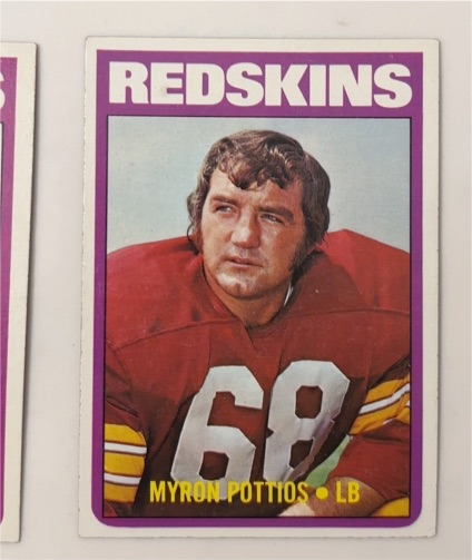 1972 Topps #243 Myron Pottios — front