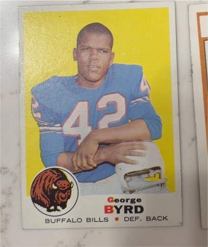 1969 Topps #173 George Byrd — front