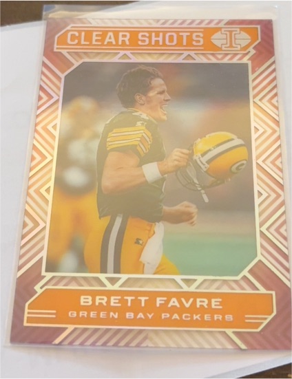 2020 Panini Illusions Clear Shots #12 Brett Favre — front