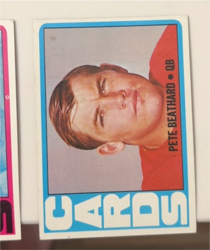 1972 Topps #184 Pete Beathard — front