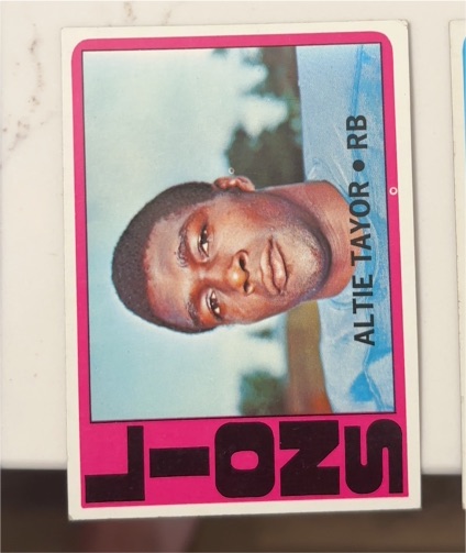 1972 Topps #199 Altie Taylor — front