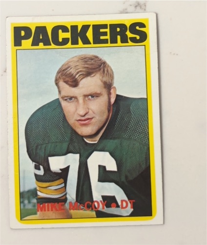 1972 Topps #172 Mike McCoy — front