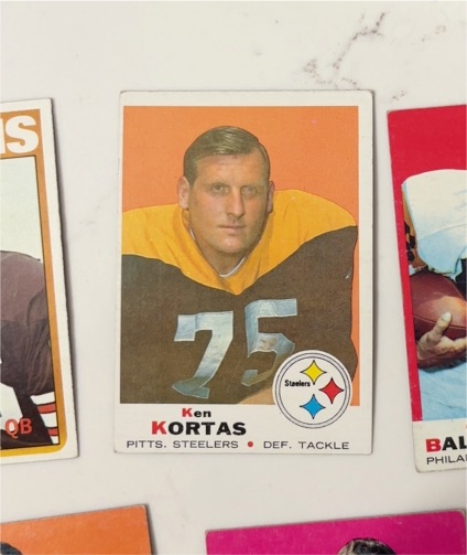 1969 Topps Football #199 Ken Kortas — front