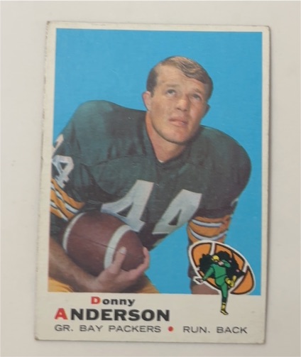 1969 Topps #237 Donny Anderson — front