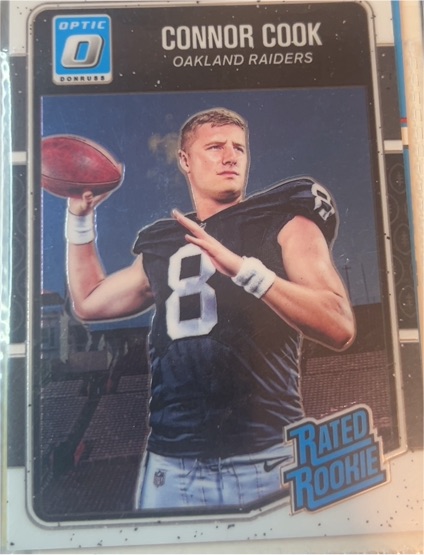 2016 Donruss Optic #360 Connor Cook — front