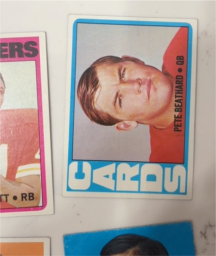 1972 Topps Football #CARS Pete Beathard — front