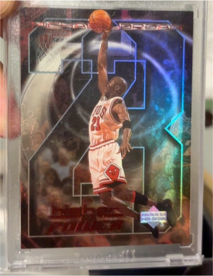1999 Upper Deck A Higher Power #MJ5 Michael Jordan — front