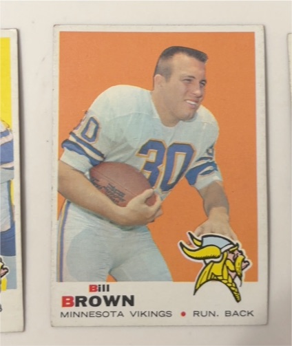 1969 Topps #170 Bill Brown — front