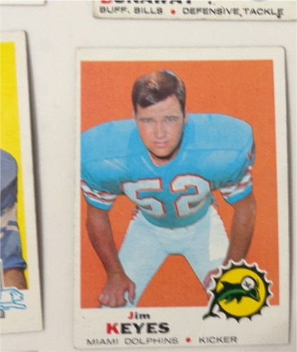 1969 Topps #253 Jim Keyes — front