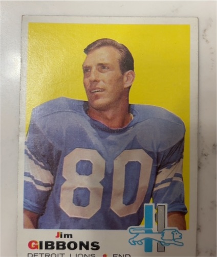 1969 Topps #189 Jim Gibbons — front