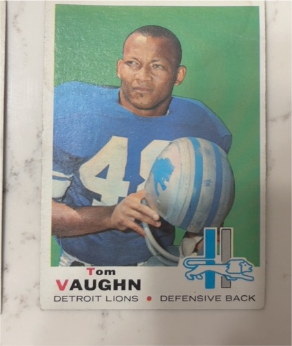 1969 Topps #214 Tom Vaughn — front