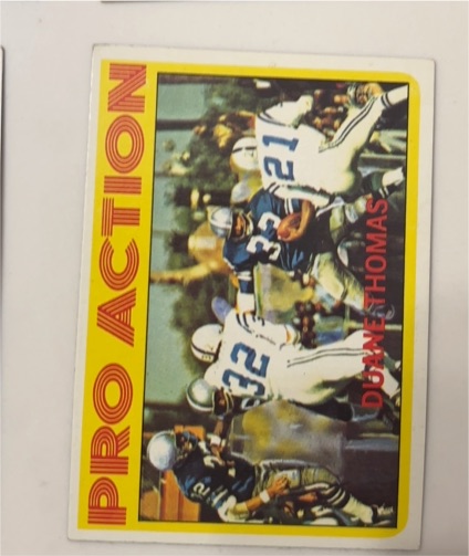 1972 Topps #253 Duane Thomas — front