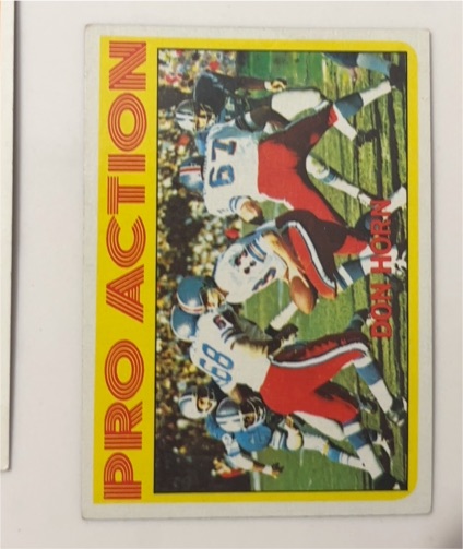 1972 Topps #256 Don Horn — front
