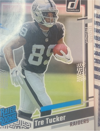 2023 Donruss #362 Tre Tucker — front