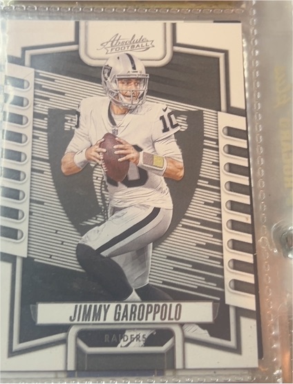 2023 Panini Absolute #2 Jimmy Garoppolo — front