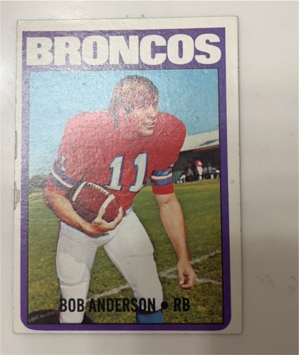 1972 Topps #154 Bob Anderson — front