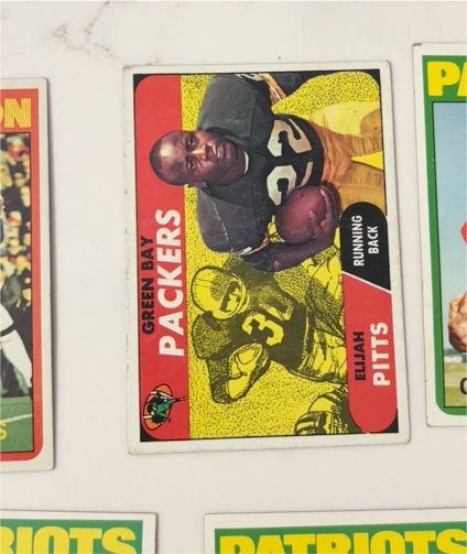 1968 Topps #79 Elijah Pitts — front