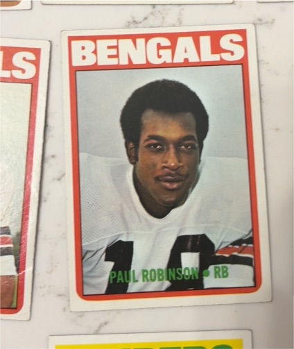 1972 Topps #219 Paul Robinson — front
