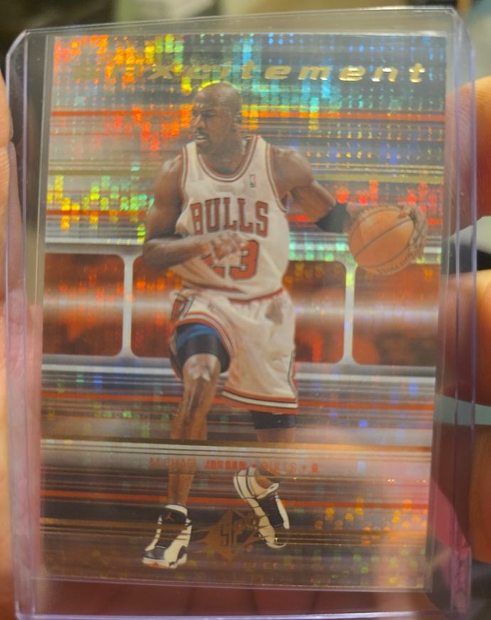 1999-00 Upper Deck SPx SPxcitement #S20 Michael Jordan — front