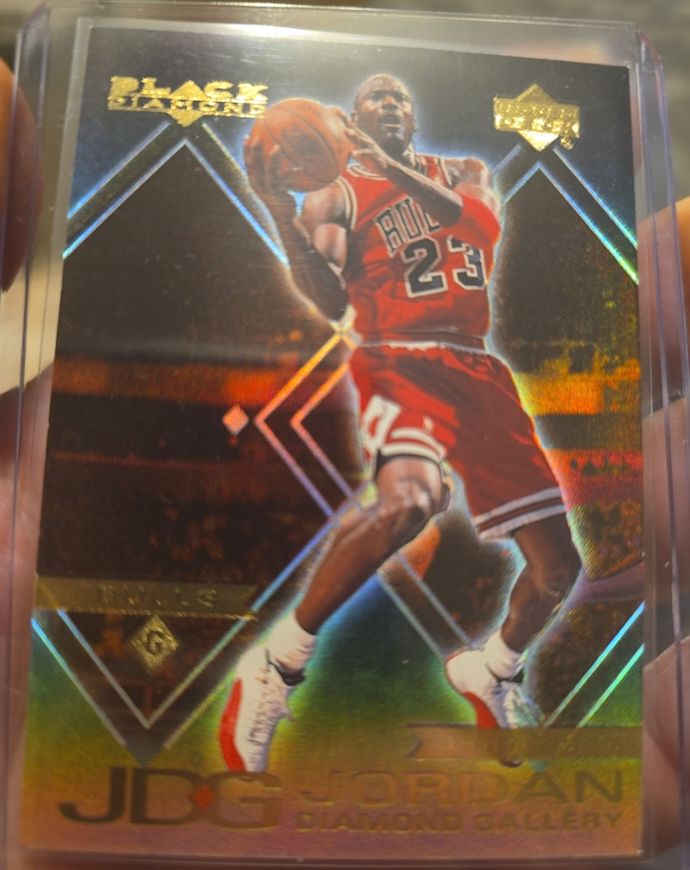 2000 Upper Deck Black Diamond #DG10 Michael Jordan — front