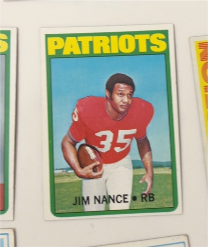 1972 Topps #183 Jim Nance — front