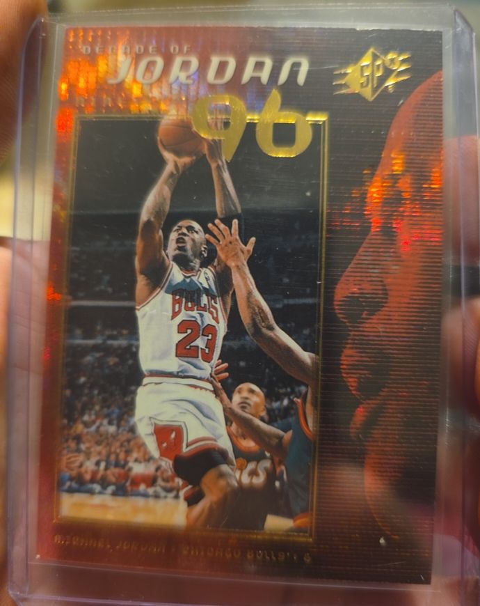 1996 Upper Deck SP Decade of Jordan #96 Michael Jordan — front