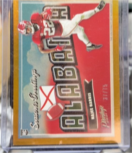2021 Panini Prestige Seasons Greetings #SG-7 Najee Harris — front